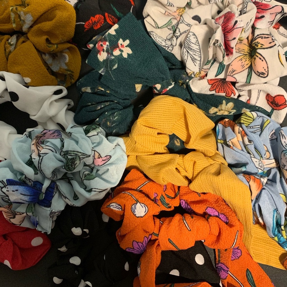 Lots of Scrunchies